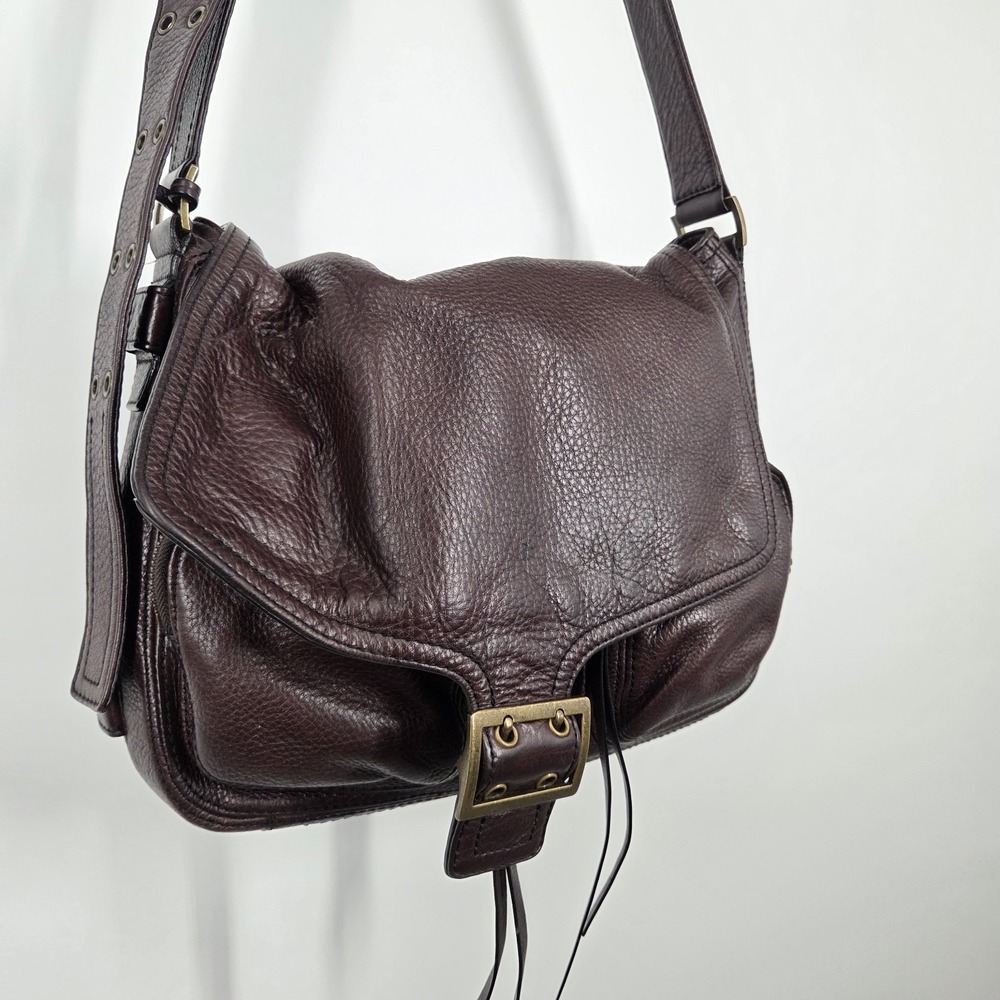 Vintage Banana Republic Whiskey Leather Safari Purse Shoulder Bag Legacy Satchel